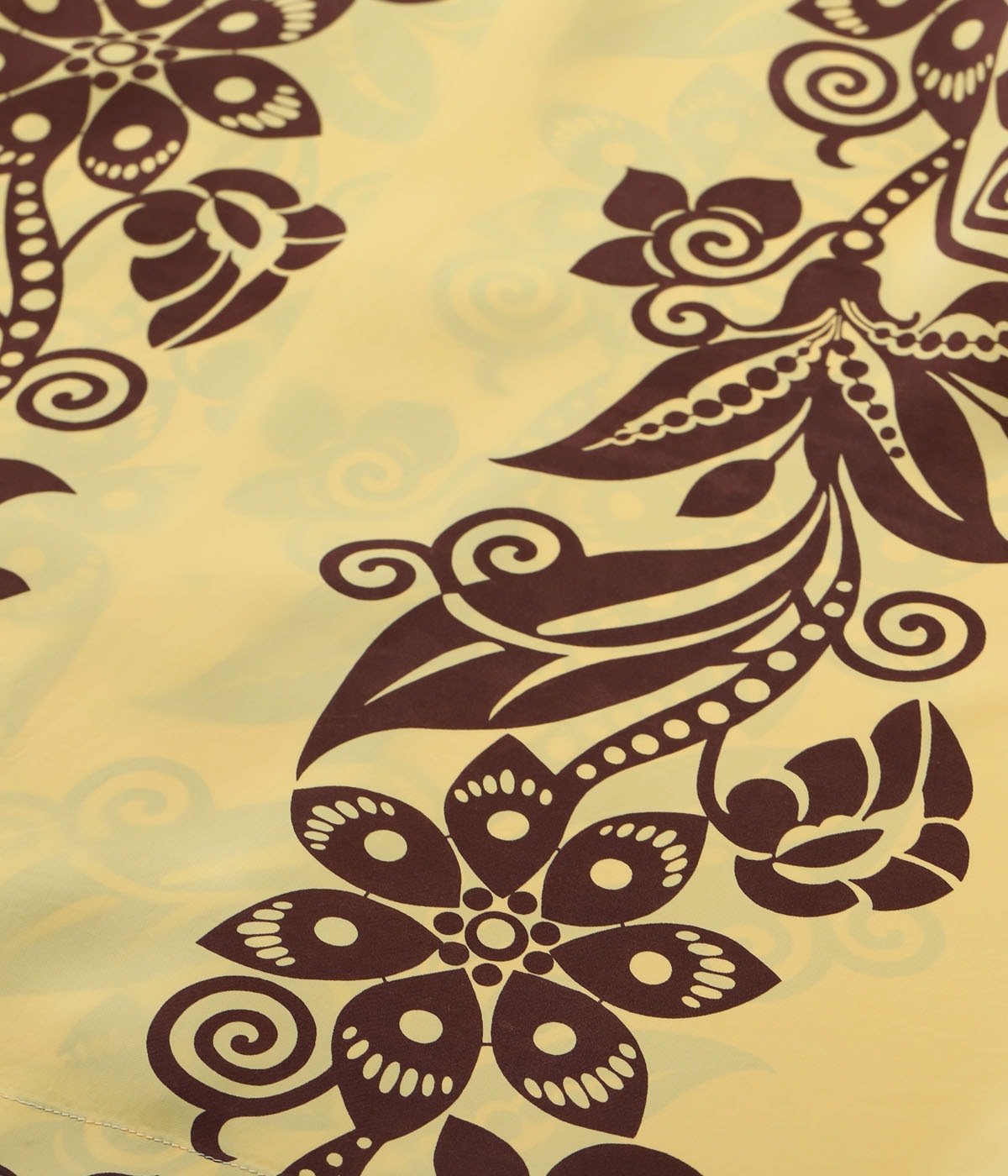 Rayon Hawaiian Shirt Pictograph Flower