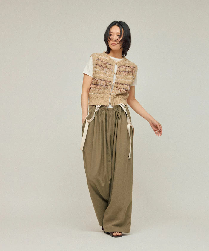 2WAY Suspender Pants / Wide Easy Pants