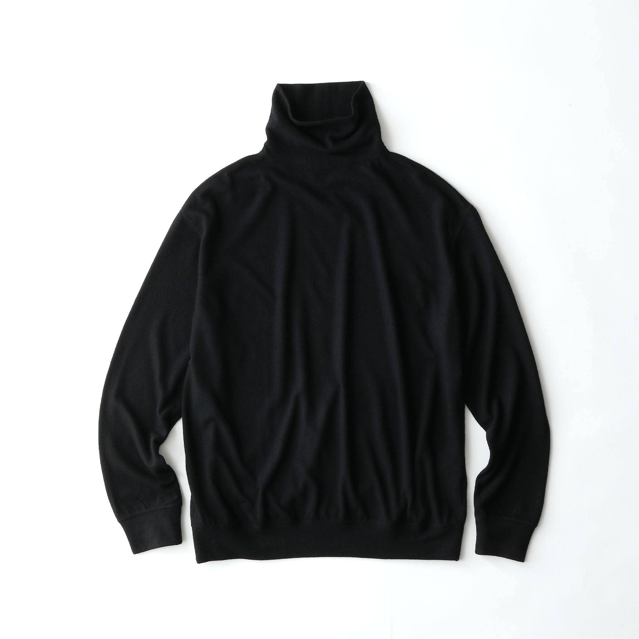 GL69414 / WASHBLE WOOL SUPER 140's LOOSE NECK SHIRT