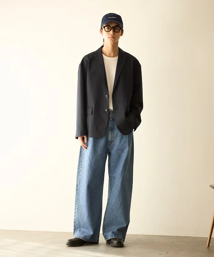 Design Tuck Japan Denim / Wide Silhouette