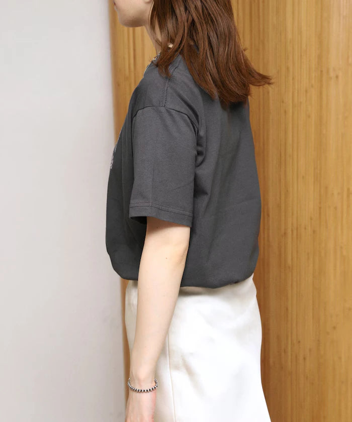Organic Cotton Dot Graphic T-Shirt