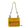 WATER PROOF SUEDE SACOCHE WALLET/MUSTARD