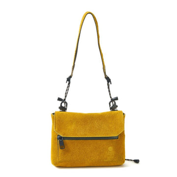 WATER PROOF SUEDE SACOCHE WALLET/MUSTARD
