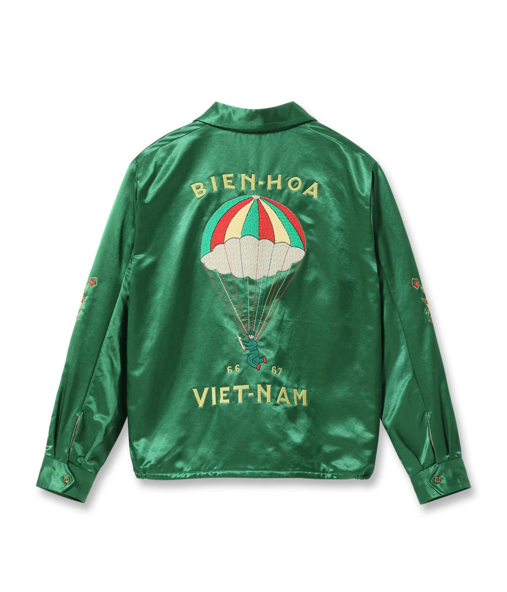 Mid 1960s Style Satin Vietnam Jacket "PARACHUTE"