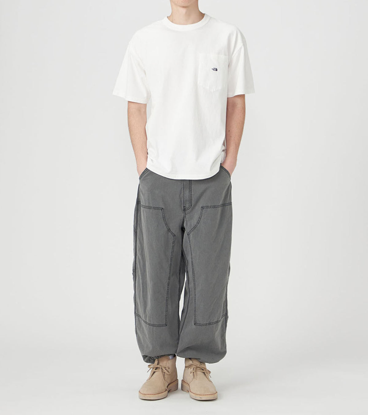 Cotton Nylon Weather Double Knee Pants