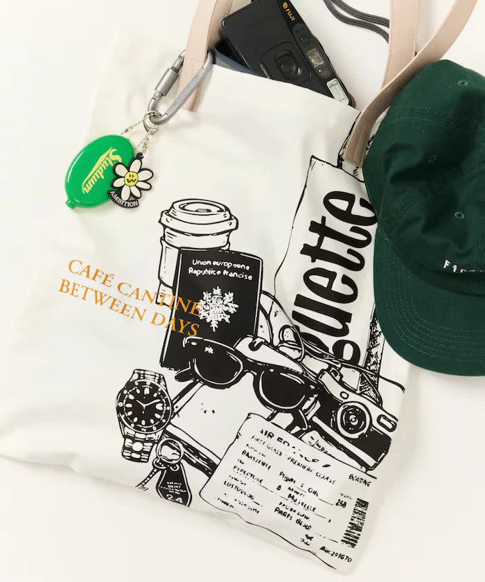 Handle Switch Multi-Design Print Canvas Tote Bag
