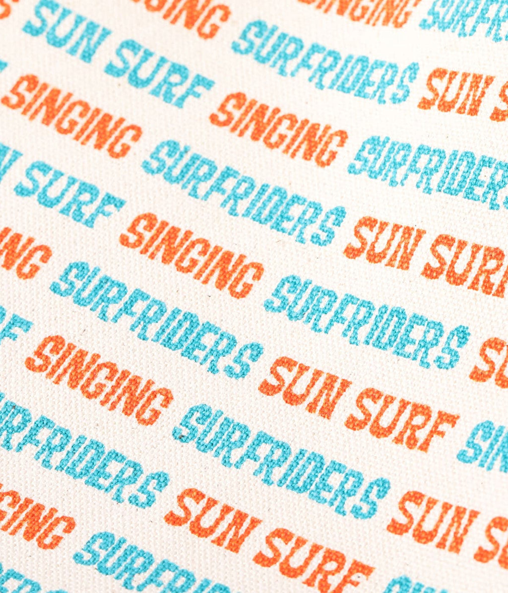 COTTON CANVAS TOTE BAG “SUNSURF LOGO” (LARGE)