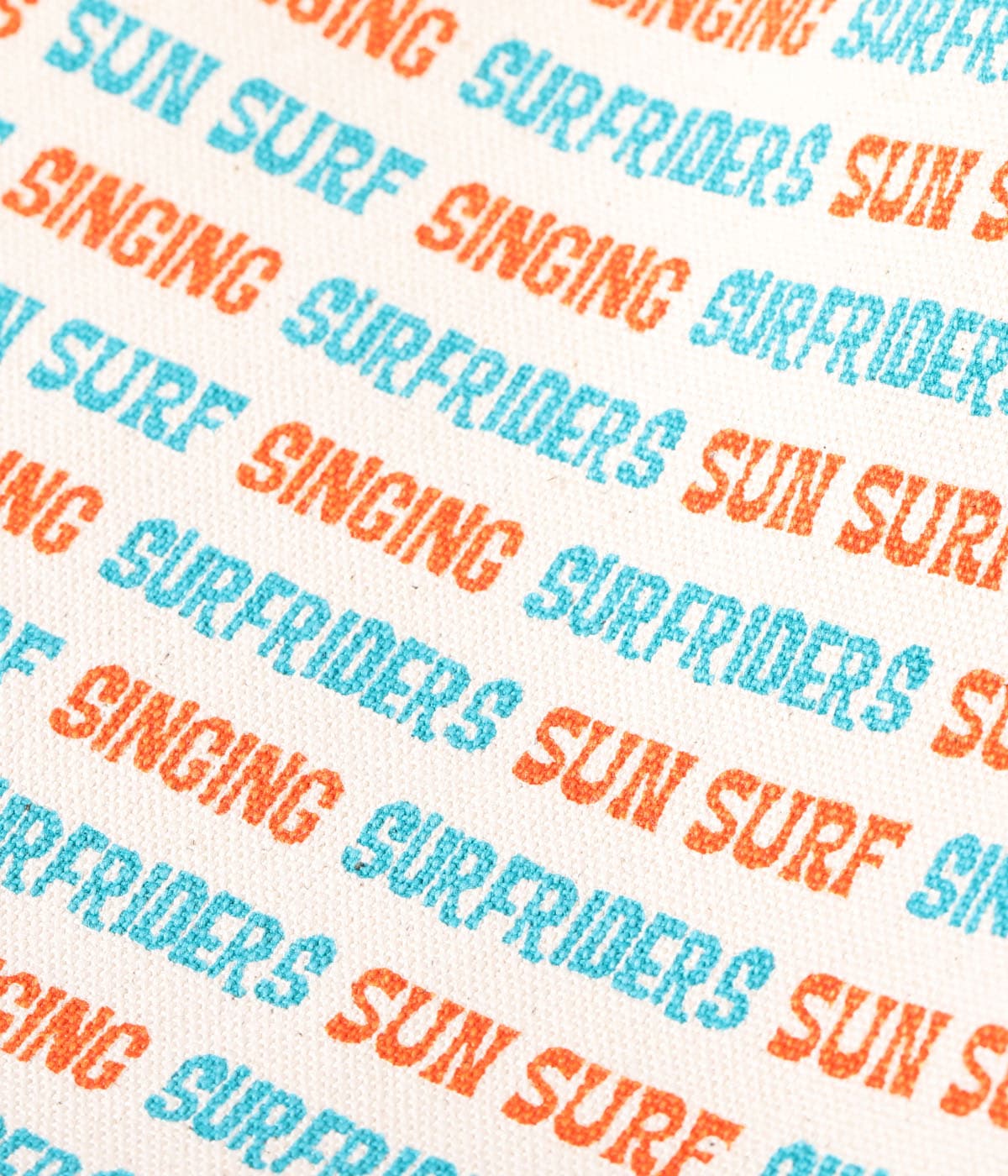 COTTON CANVAS TOTE BAG “SUNSURF LOGO” (LARGE)