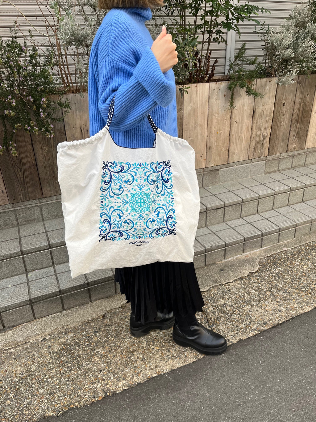 Damasuku(ダマスク) Large #04 White-301125