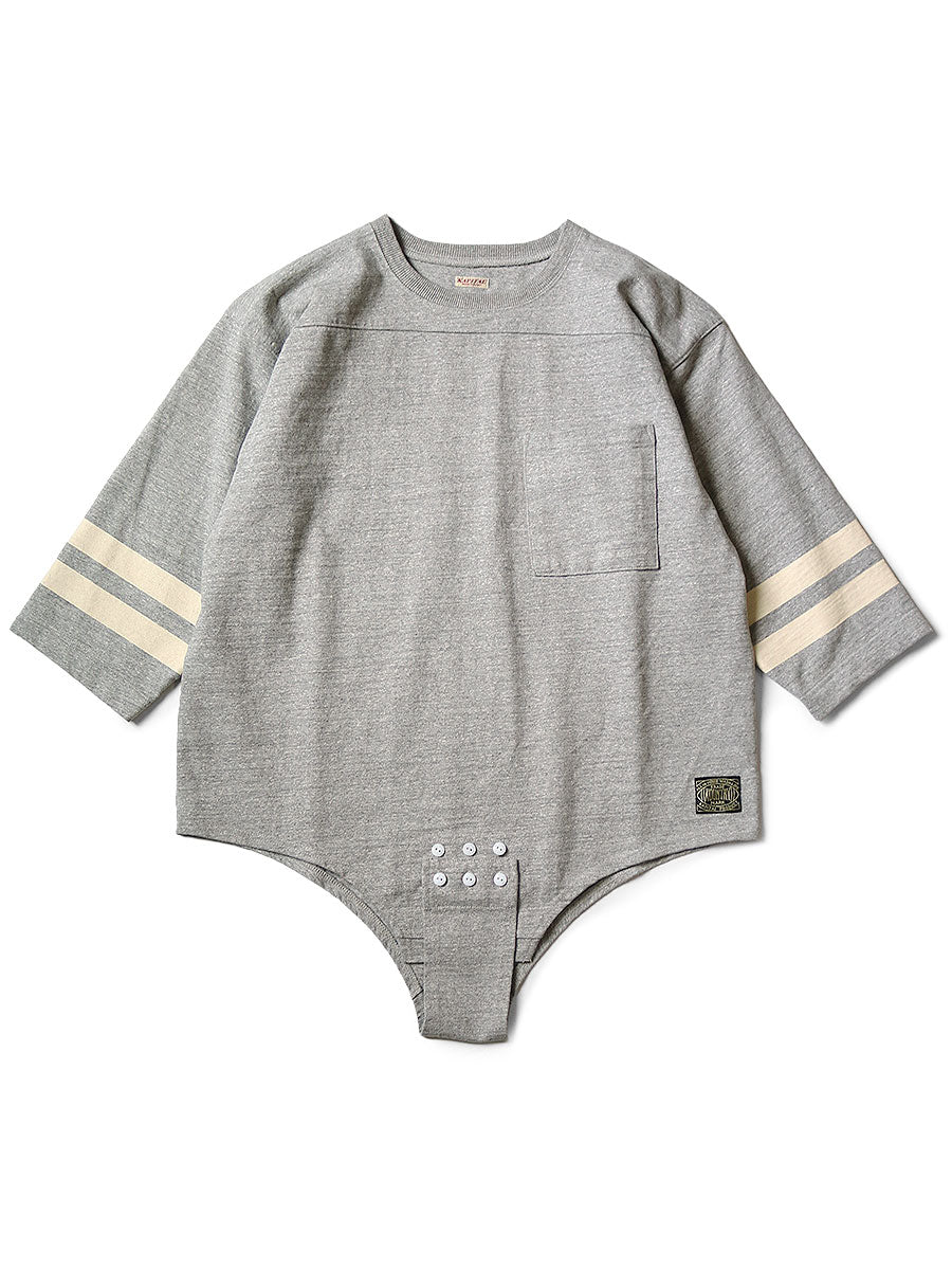16/-degree thick slub jersey swim football T