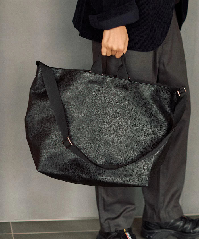 2WAY Leather Messenger Bag