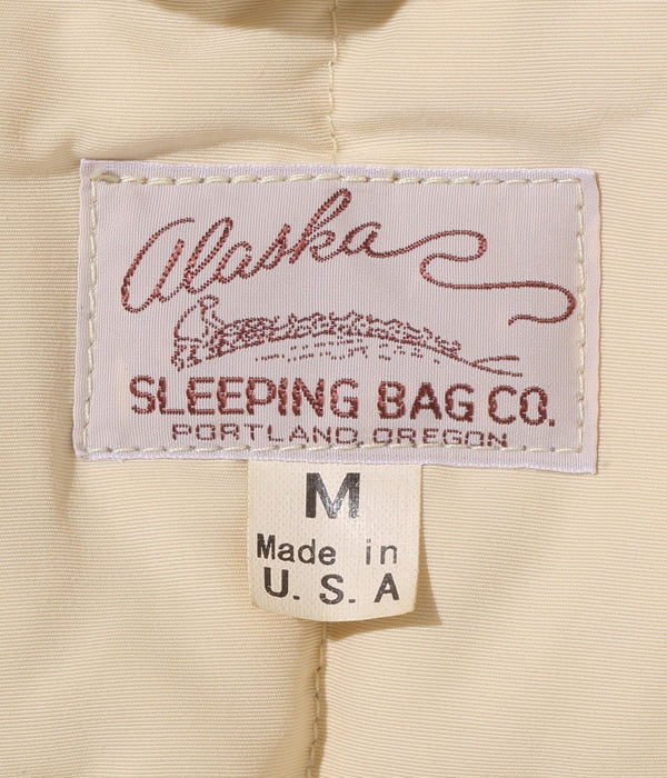 ALASKA SLEEPING BAG GOOSE DOWN, MADE IN USA “VIKING” VEST