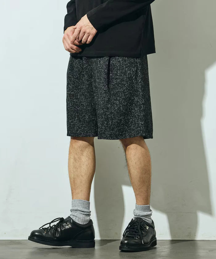 Summer Tweed Easy Wide Shorts / Compatible with Setup