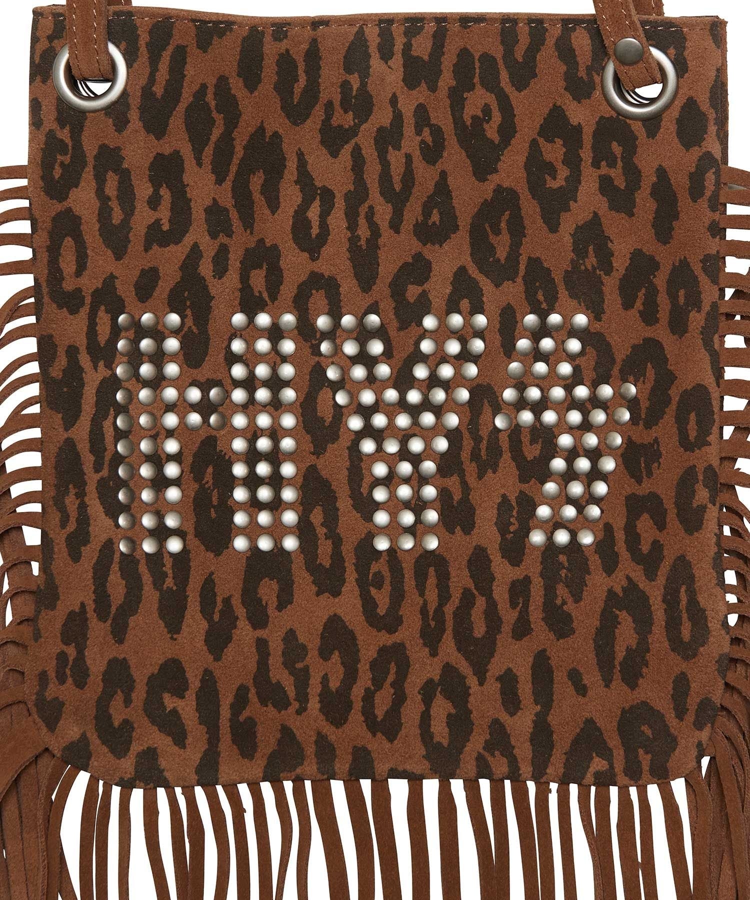 Logo Studs Fringe Mini Bag