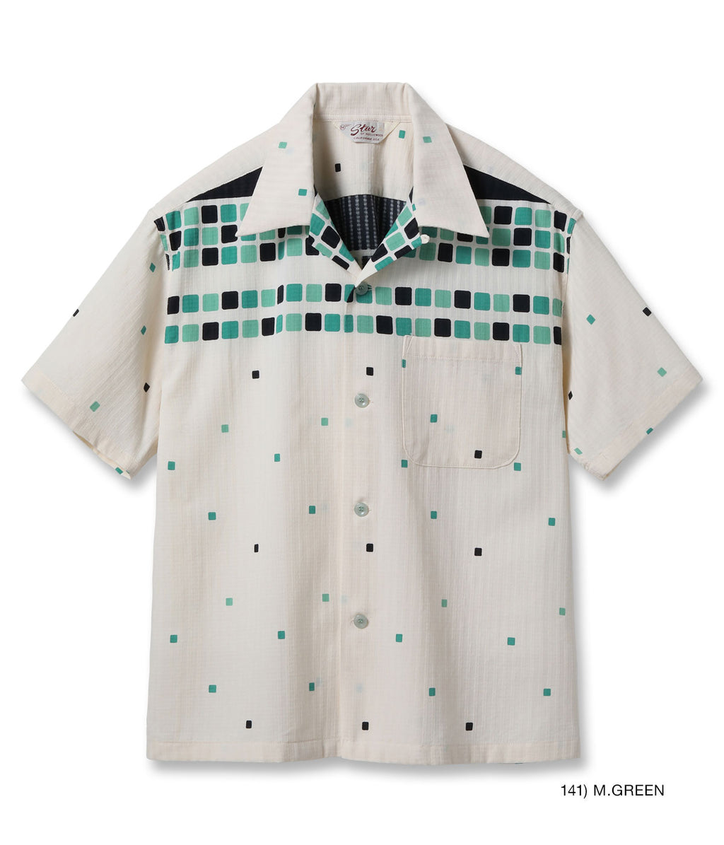 Dobby Cotton Open Shirt Square