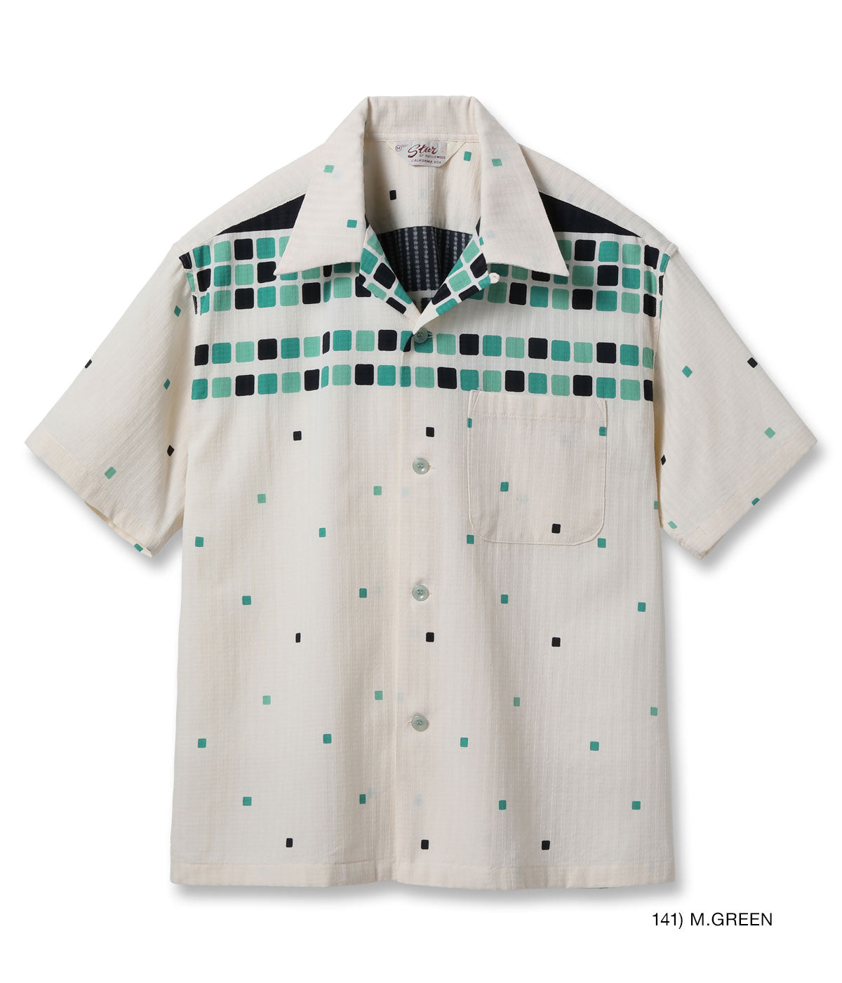 Dobby Cotton Open Shirt Square