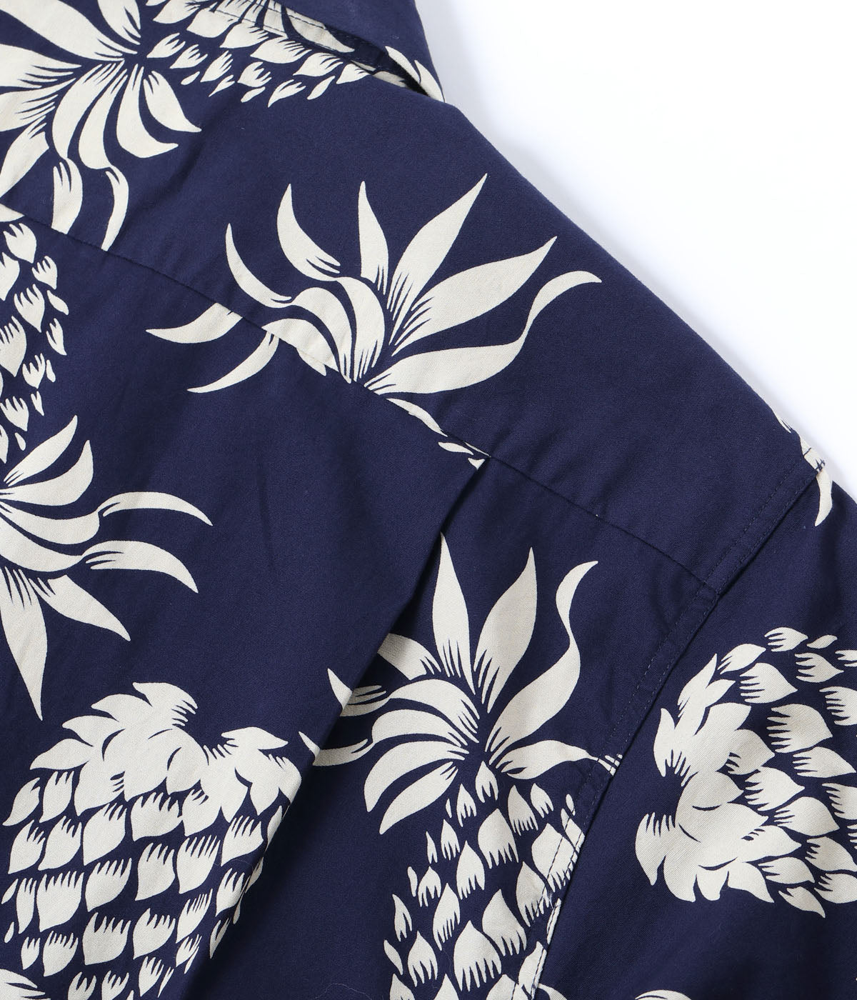 Duke Kahanamoku Cotton Hawaiian Shirt "Duke's Pineapple"