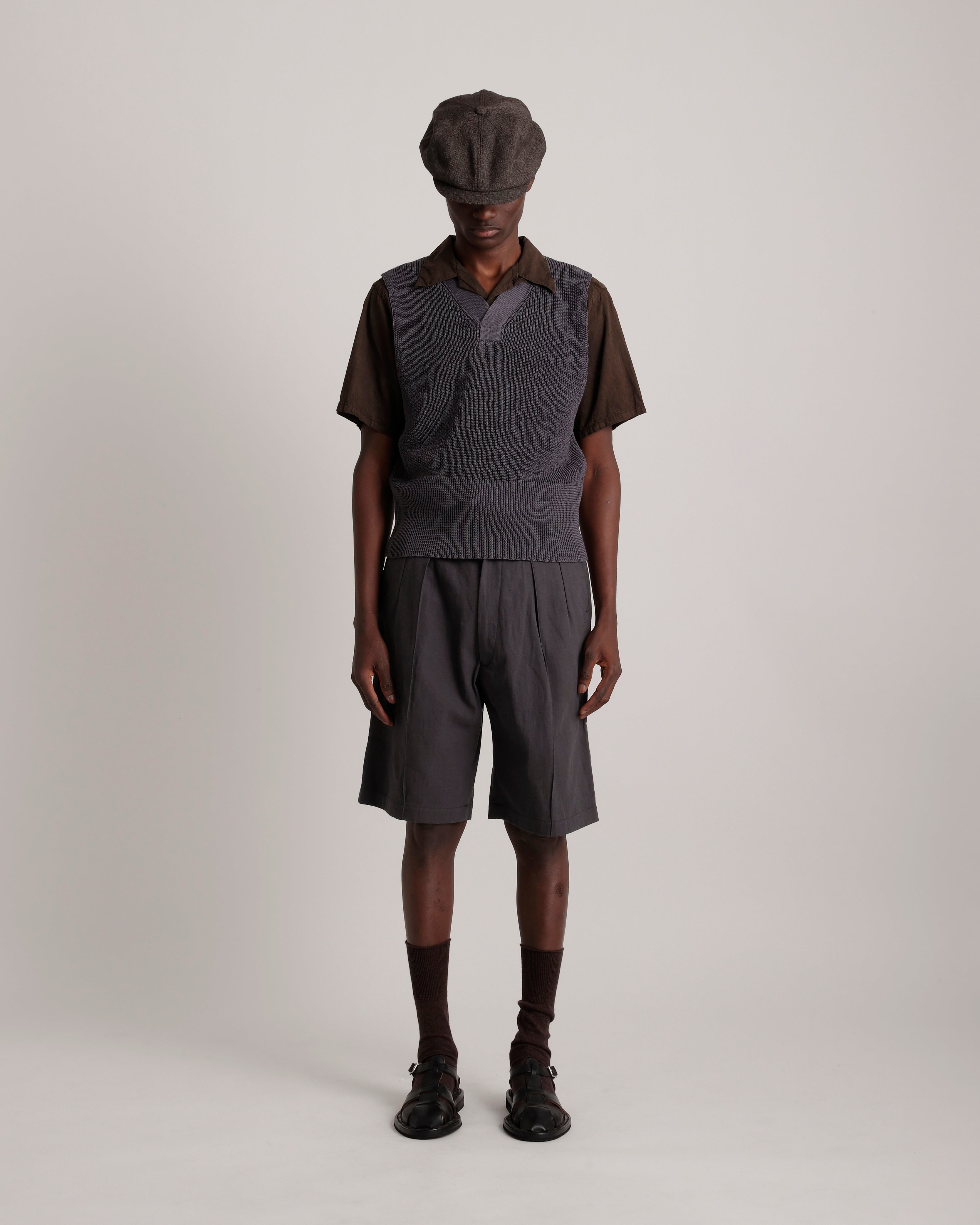 LOT.532 V NECK VEST
