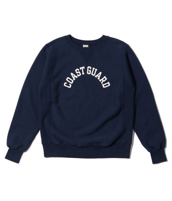 HORIZONTAL KNITTING SWEAT SHIRT ���COAST GUARD���