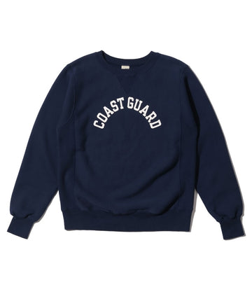 HORIZONTAL KNITTING SWEAT SHIRT ���COAST GUARD���
