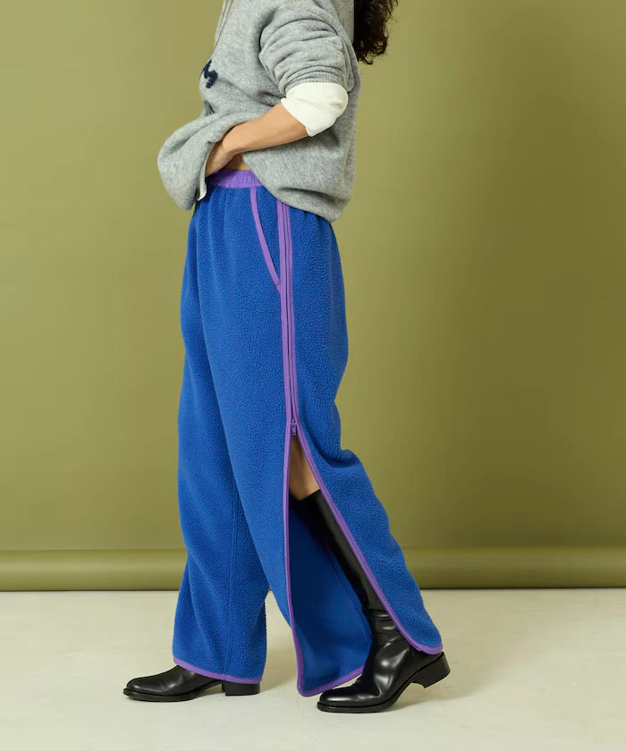 Side Zipper Fleece Pants