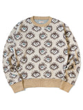8G Jacquard Knit SPEAKEASY Pattern Vintage...