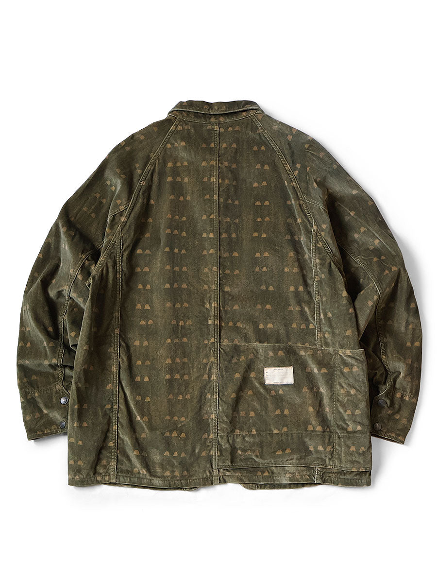 Velvet Iris Pattern CACTUS Coverall