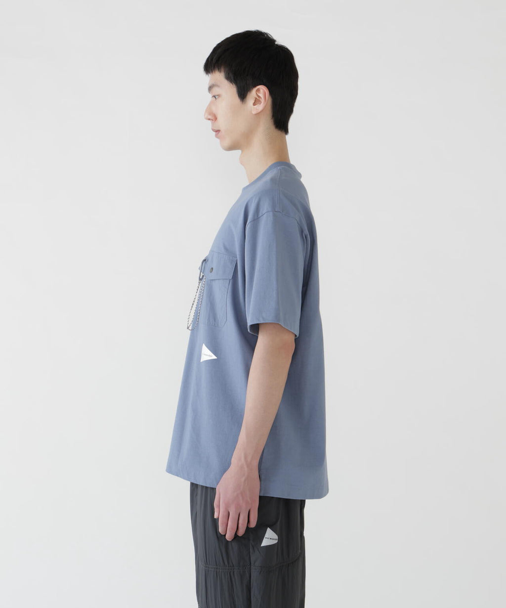 heavy cotton pocket SS T