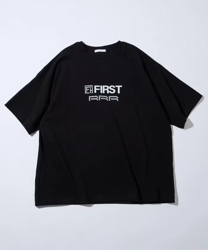 6 oz Front Logo Print Crew Neck T-Shirt / Print T-Shirt PRINT RRR