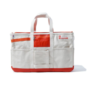 ALBERTON CANVAS TOTE sizeM/ORANGE