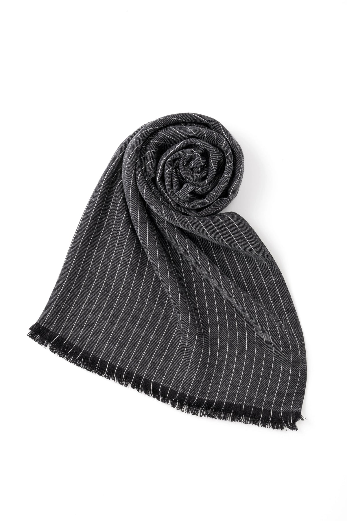 SILK × WOOL LONG SCARF