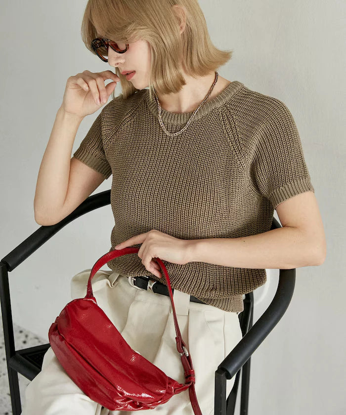 Compact Summer Knit with Purl Stitch - Limited Expansion