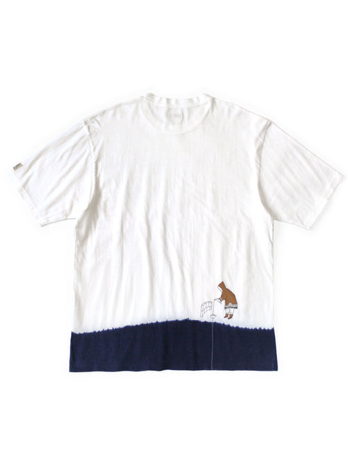 20/-Tencel IDG Hand-Dyed Crew T (Ice Fishing SHA...
