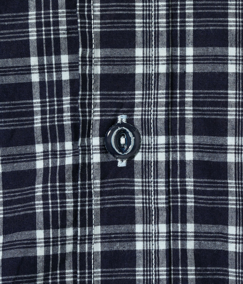 Fiction Romance 4oz. Indigo Check Work Shirt