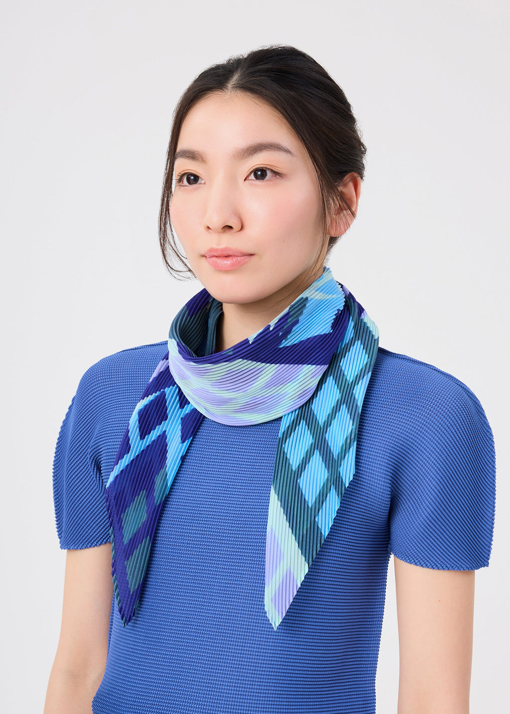 Building Pleats Stole