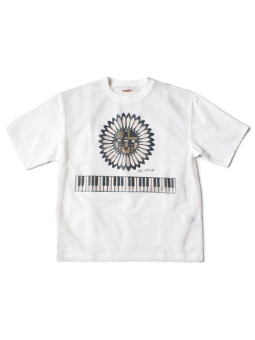 Sheer Jersey × 20/- Jersey Crew T (Piano & Sun Fa...