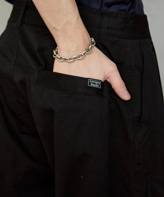 LOVE POP STUDIO Chino Cargo Pants Limited Edition