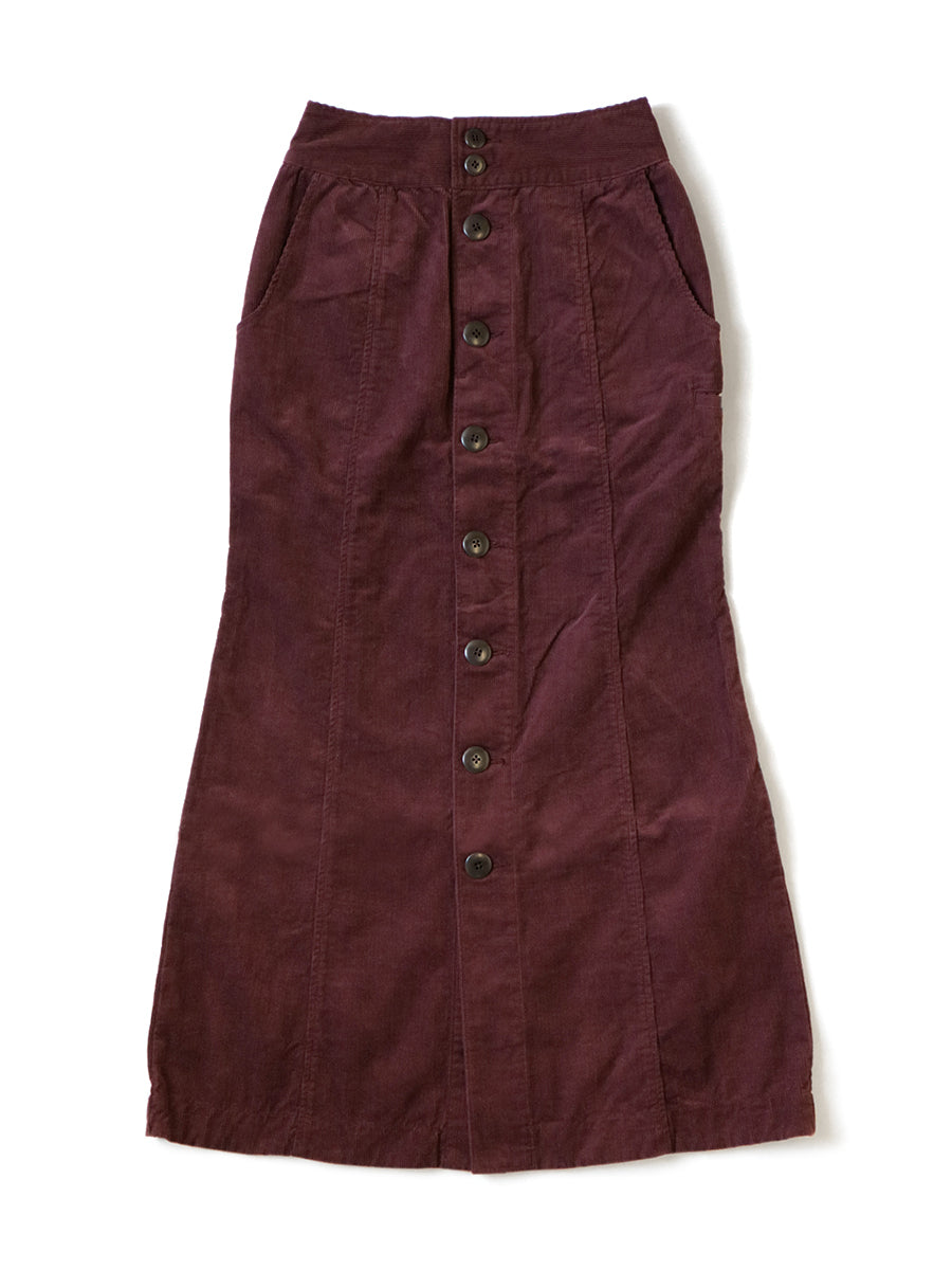 13W Corduroy Maxi Skirt