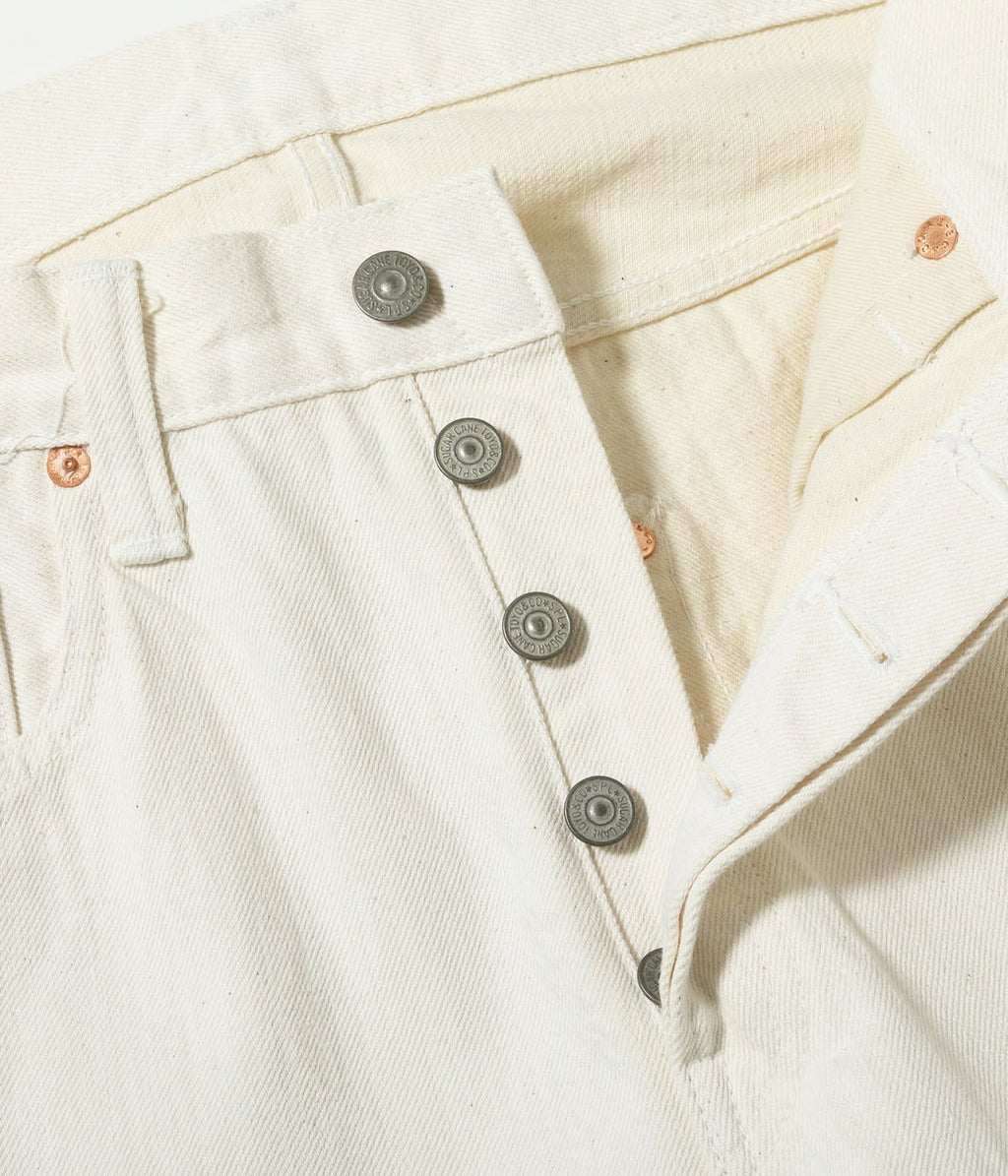 13oz. White Denim '1947 Model' (Regular Straight)