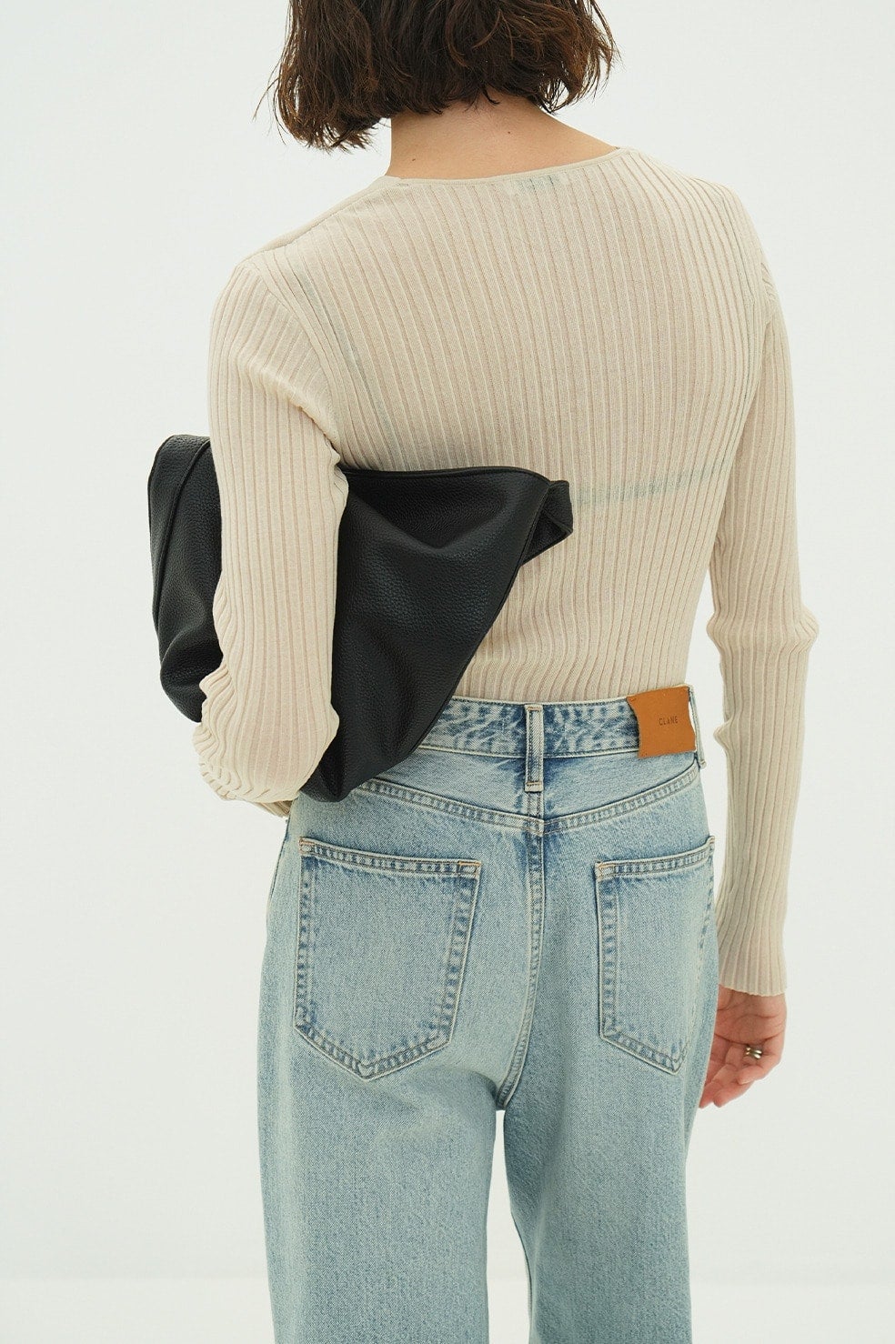 FAKE LEATHER MEDIUM TOTE BAG