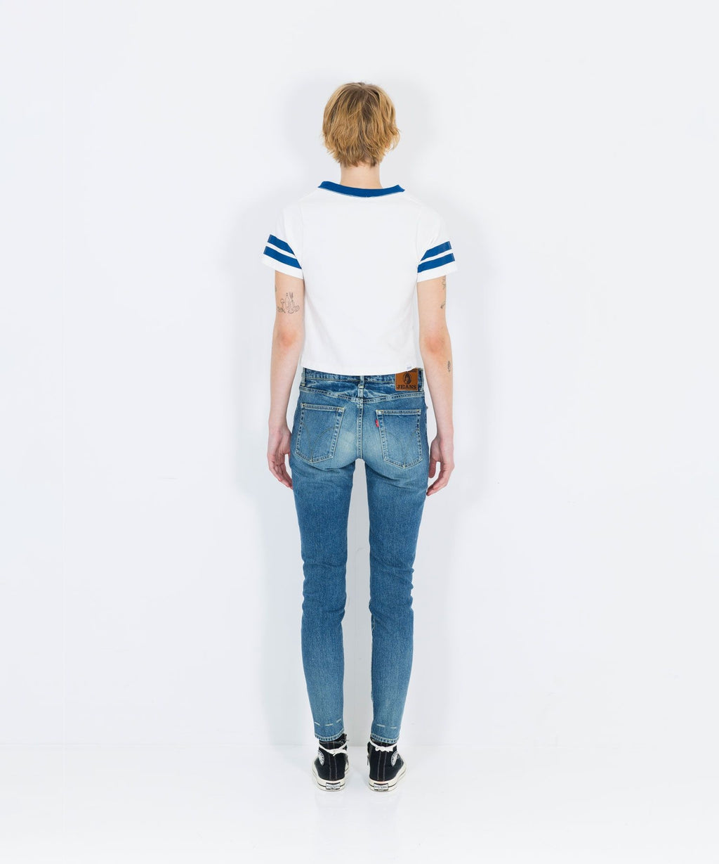 HYS SP Processing Skinny Denim Pants