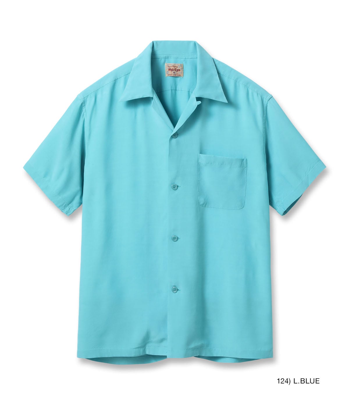 RAYON BOWLING SHIRT “PLAIN”