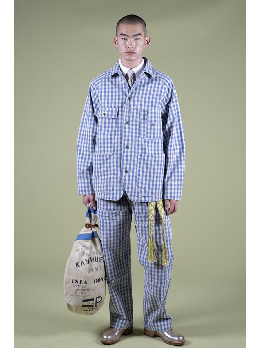 OX Gingham Lumber Pants