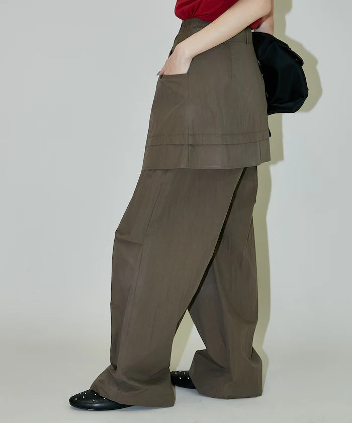 2WAY Skirt with Nylon Pants Limited Edition