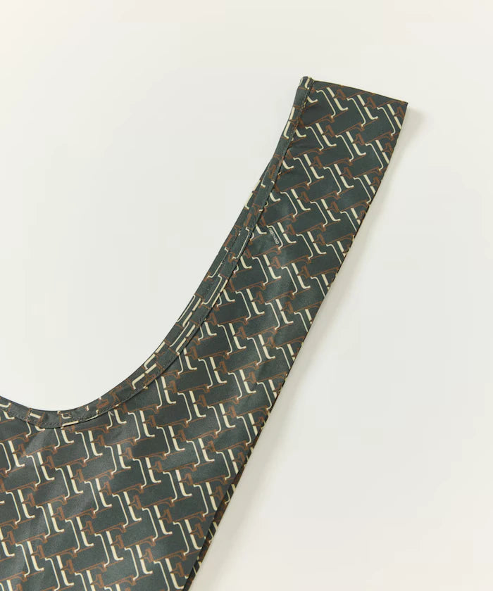 All-over Monogram Print Market Bag Medium Size