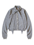 12G Knit Bow Tie Cardigan (L's)