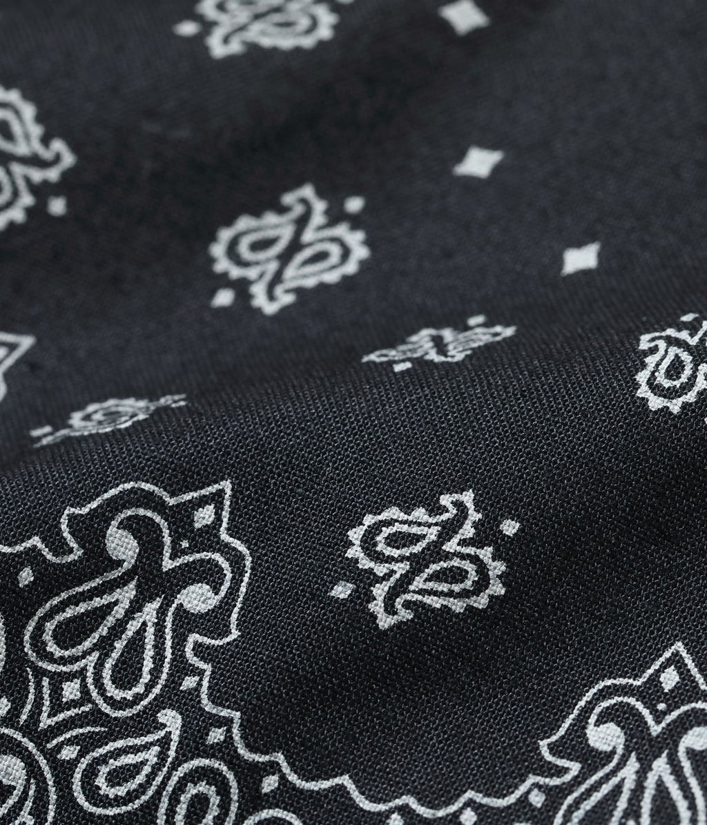 NATIVE AMERICAN BANDANA PATCHWORK PRINT WORK SHORTS