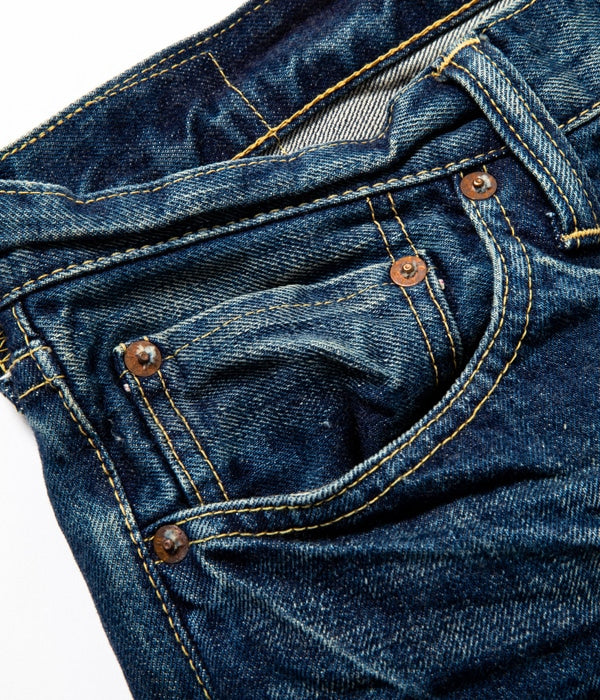 14oz. SUGAR CANE FIBER DENIM “LONE STAR JEANS” 10 YEAR AGED