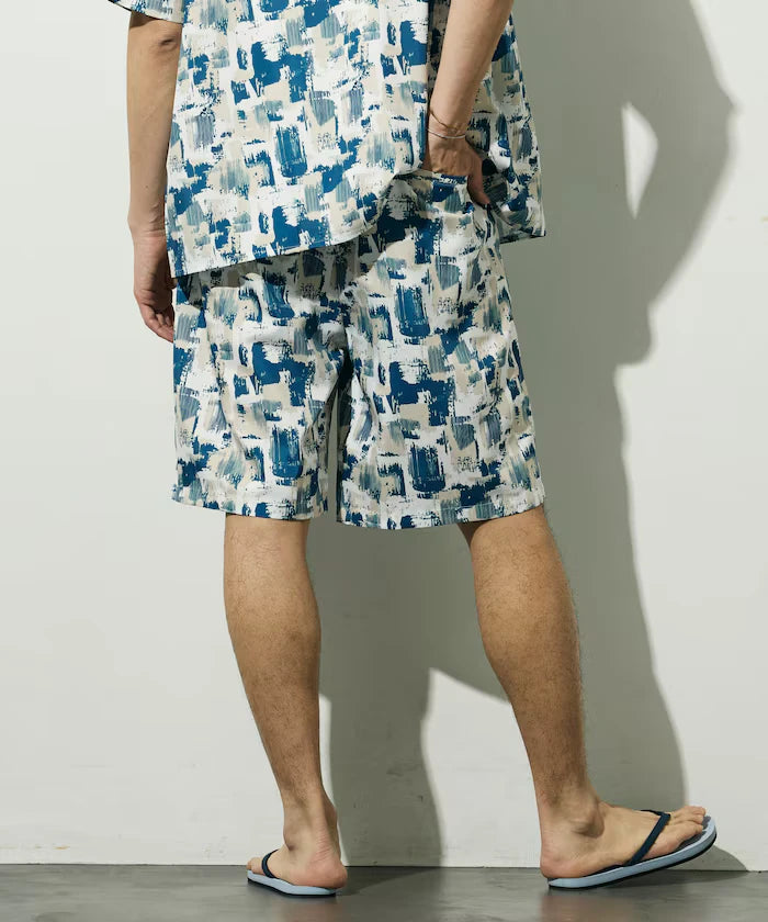 Pattern Easy Shorts / Allover Design Short Pants / Setup Compatible