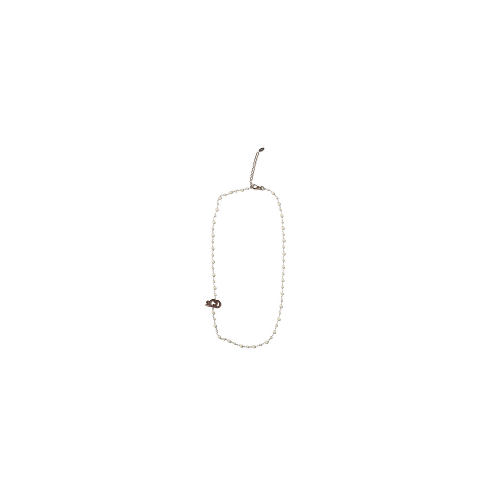AIR CARBON MATINE NECKLACE : SILVER
